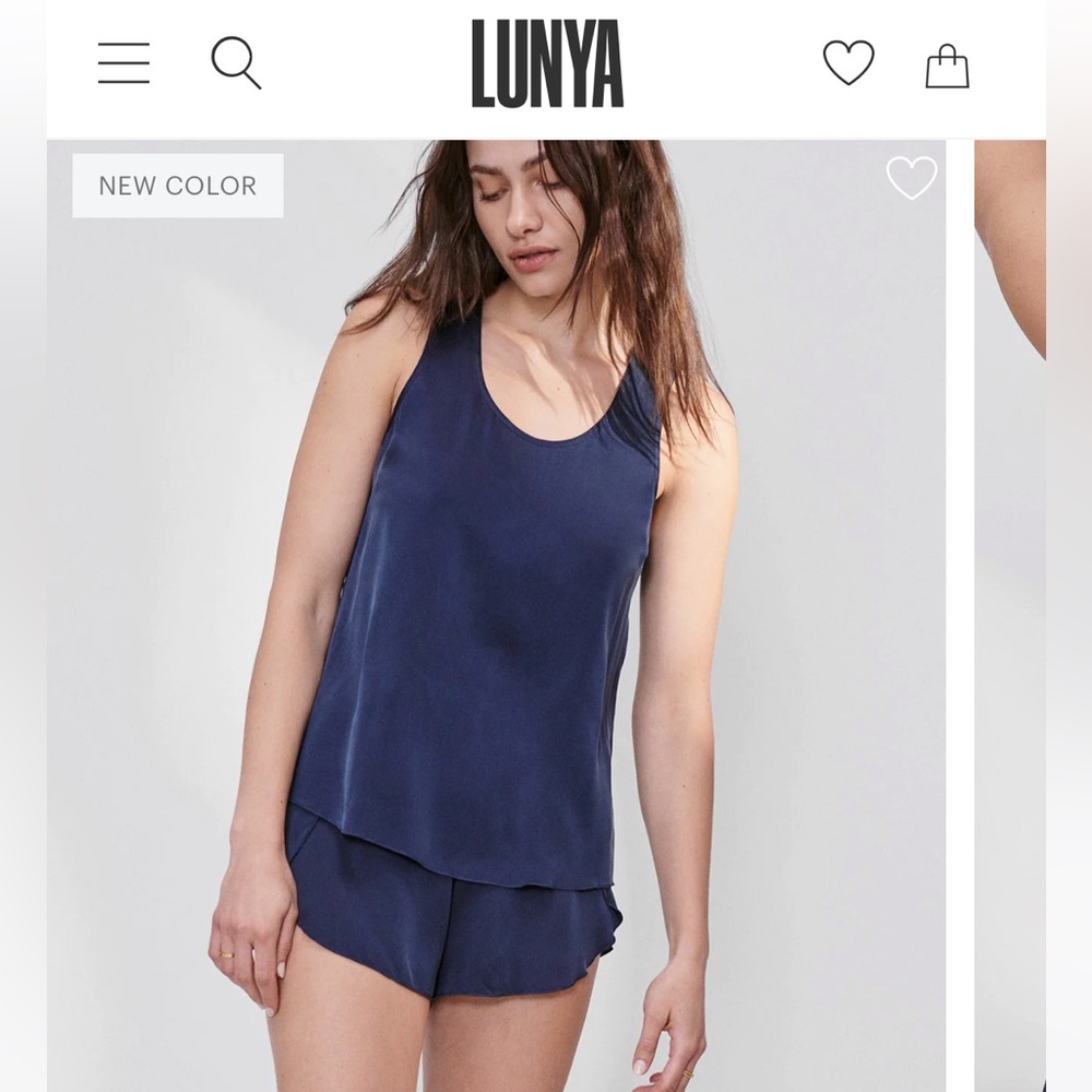 Lunya Washable Sleep - Tank Top - Medium